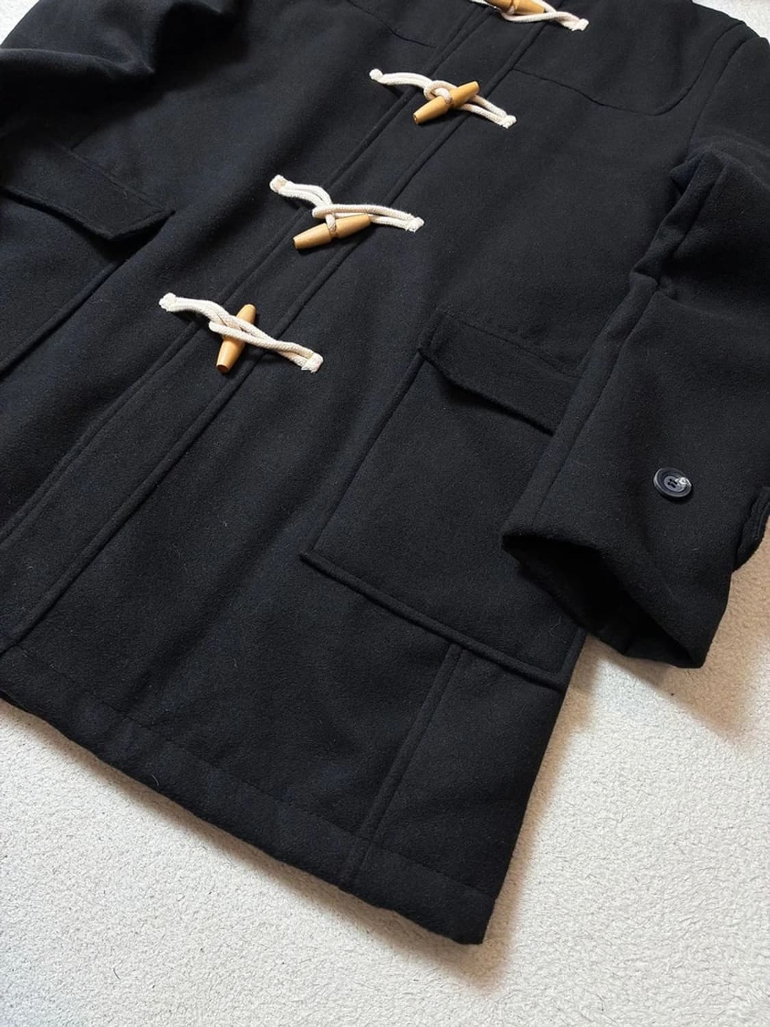 WOLP 오버핏 후디 더플 코트 PN7910 상품이미지3