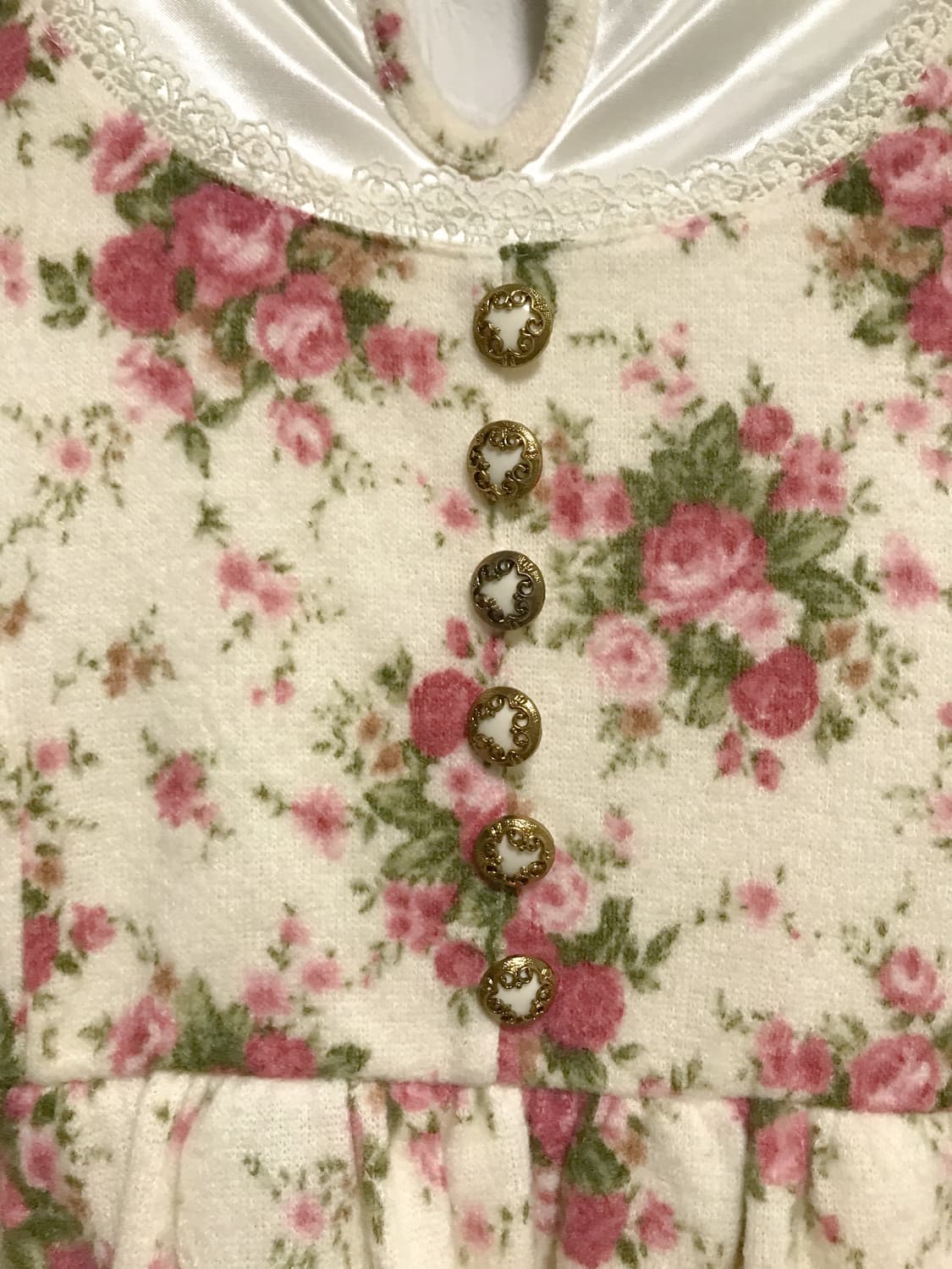 택포•빈티지 lizlisa 리즈리사 핀터깔 히메카지 플로럴 원피스 상품이미지7