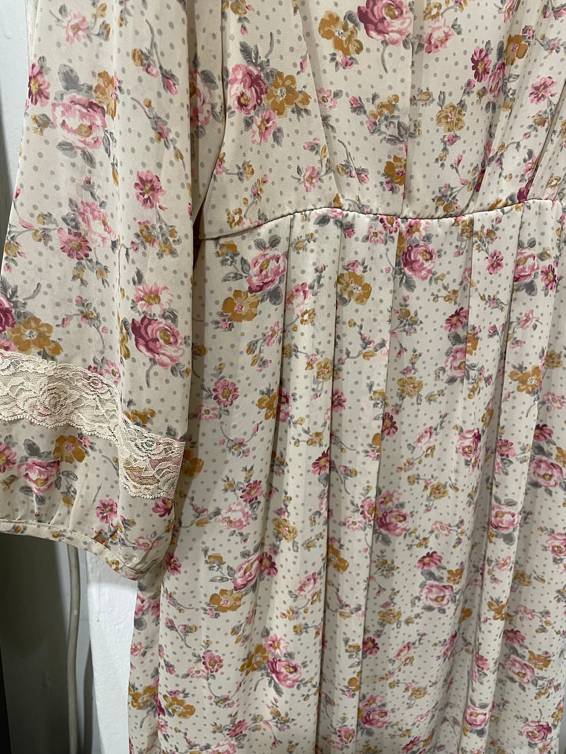 잔꽃 도트 미니 원피스 상품이미지7