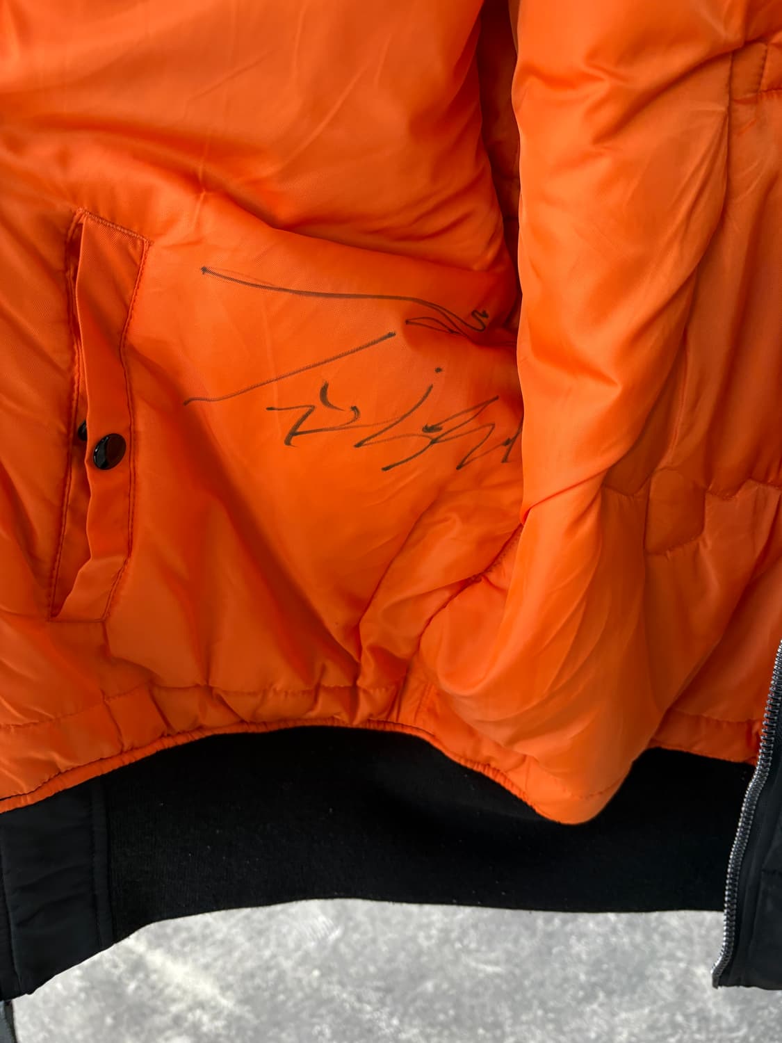 알파 x JESSE (일본 밴드 멤버) ma-1 자켓 상품이미지7