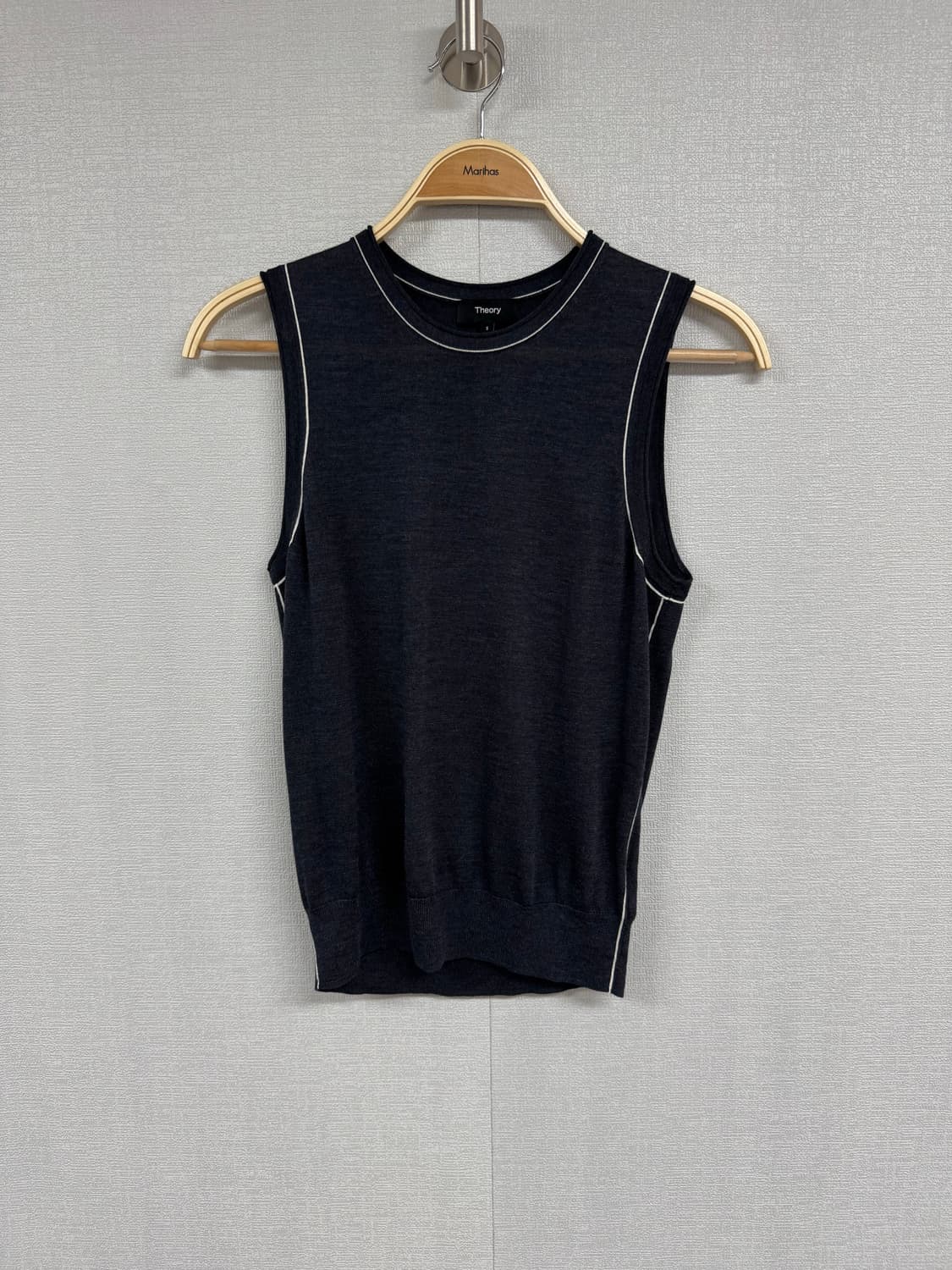 띠어리 슬리브리스 탑 상품이미지1