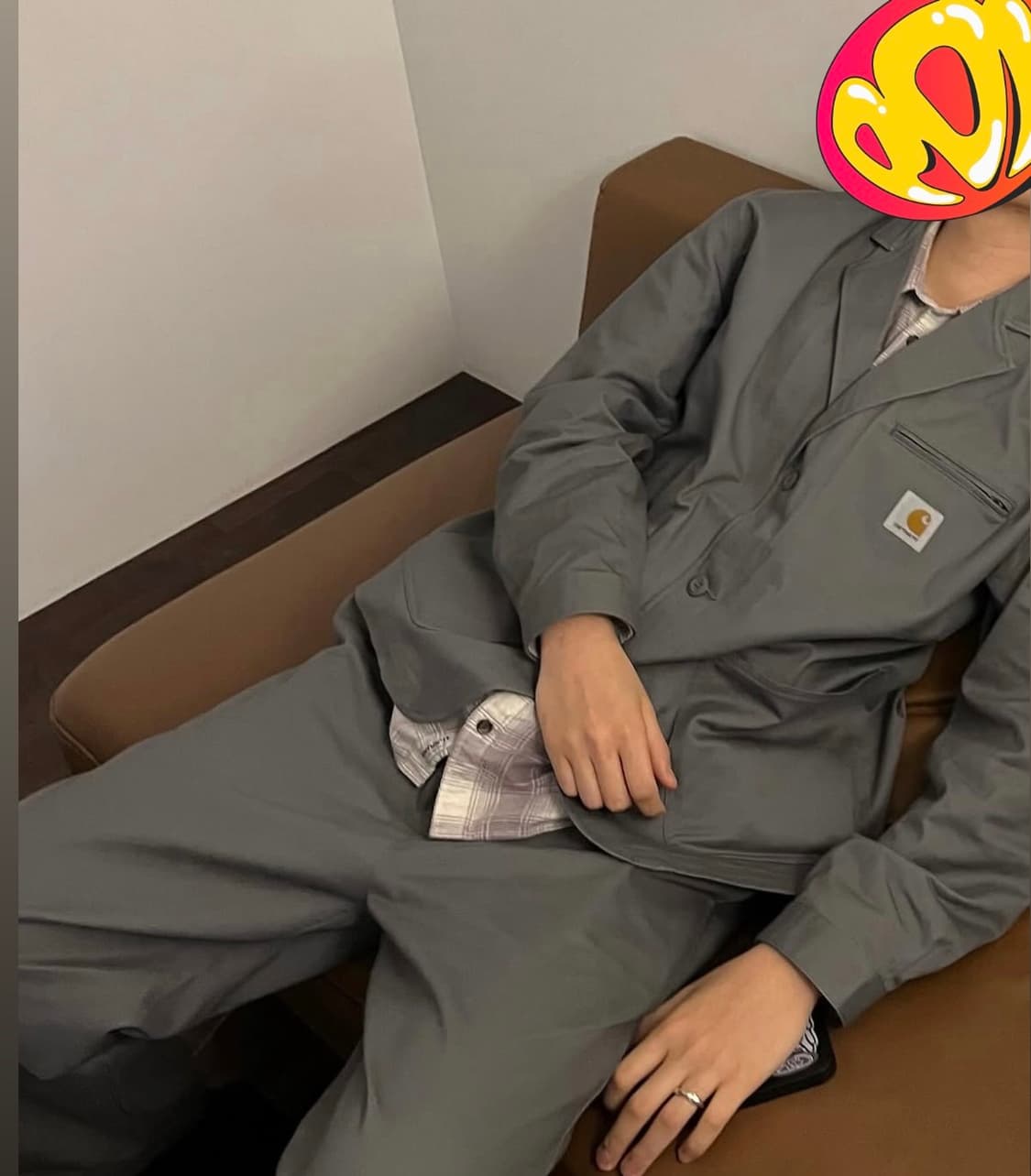 칼하트wip하이브리드 셋업 상품이미지1