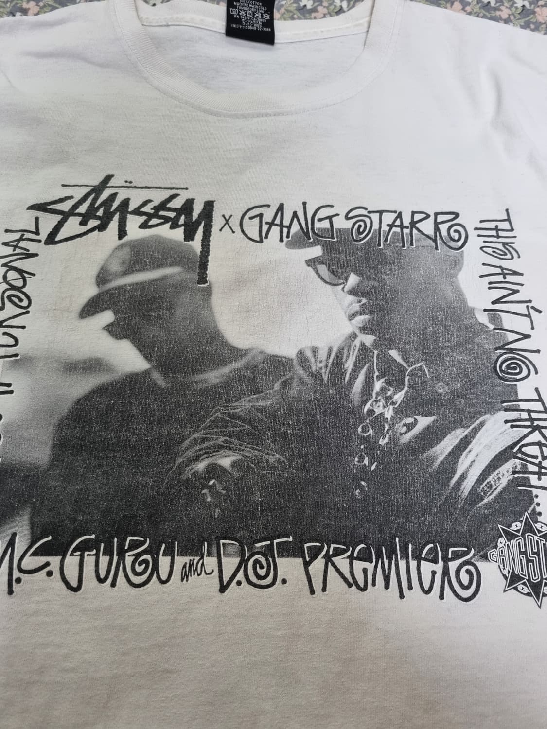 스투시 갱스타 티셔츠 XXL 상품이미지2