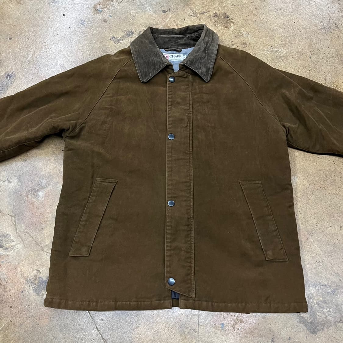 [정품/L] CHAPS 챕스 브라운 코듀로이 자켓 b14 상품이미지3