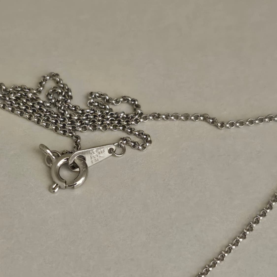샤넬 925실버 빈티지 업사이클링 목걸이 상품이미지5