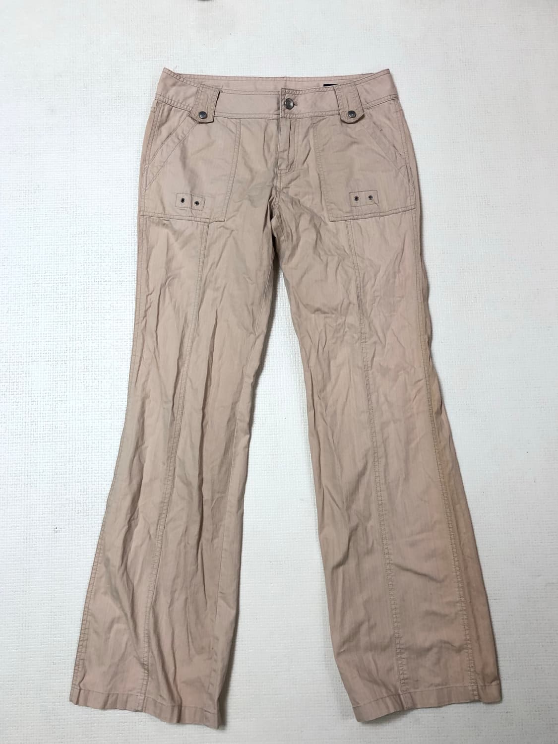 빈티지 베이지 포켓 디테일 팬츠 상품이미지10