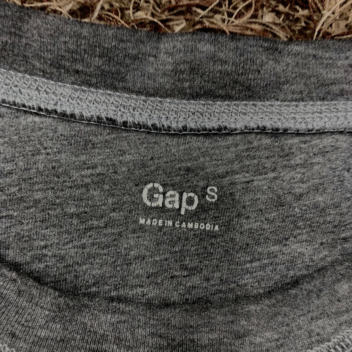 GAP 갭 스트라이프 와플 긴팔 티셔츠 롱슬리브 상품이미지4
