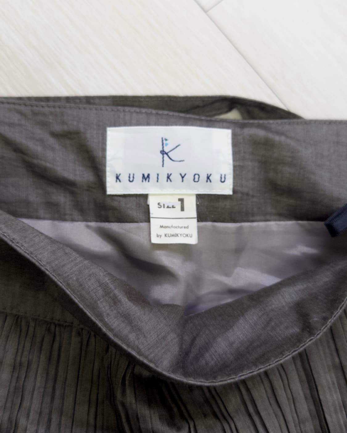 [KUMIKYOKU] pleats formal skirt 상품이미지6