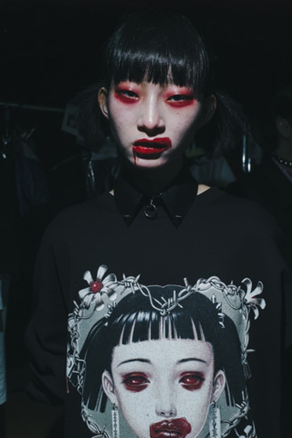 Kidill 키딜 걸페이스 반팔 티셔츠 상품이미지1