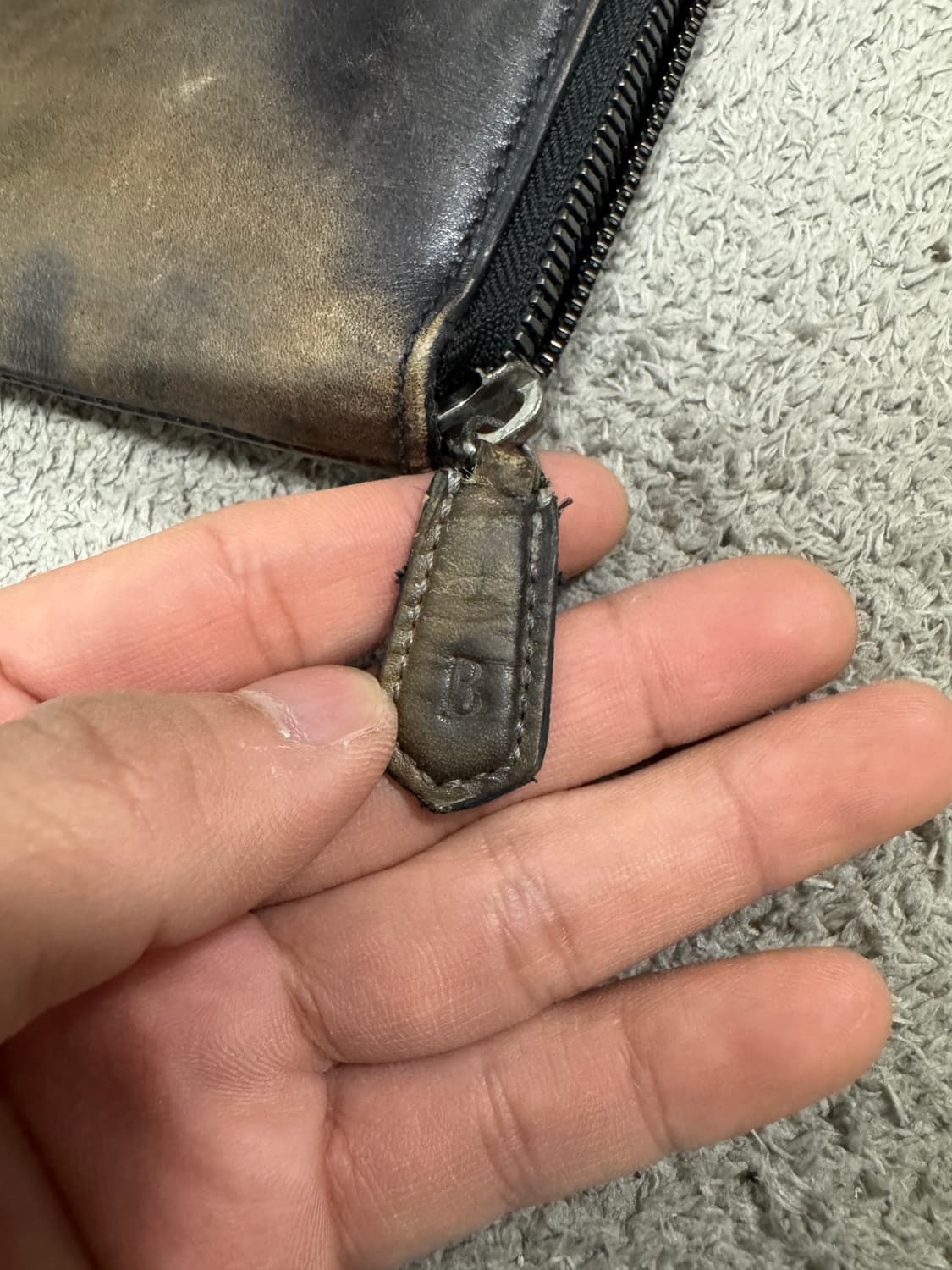 벨루티 스네이크 클러치 상품이미지5