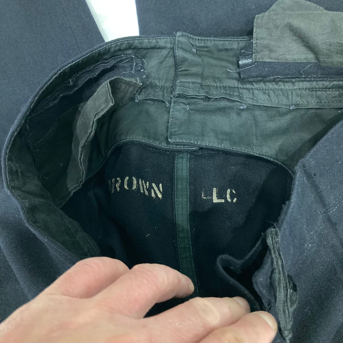 WW2 40s Us navy wool sailor pants 상품이미지4