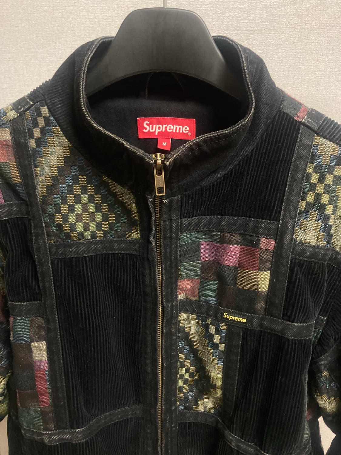 슈프림 코듀로이 패치워크 자켓M 상품이미지1