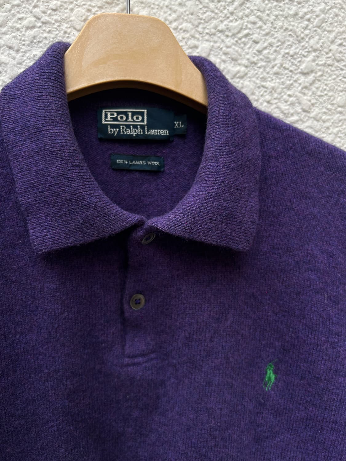 폴로 랄프로렌 램스울 니트 퍼플 상품이미지3