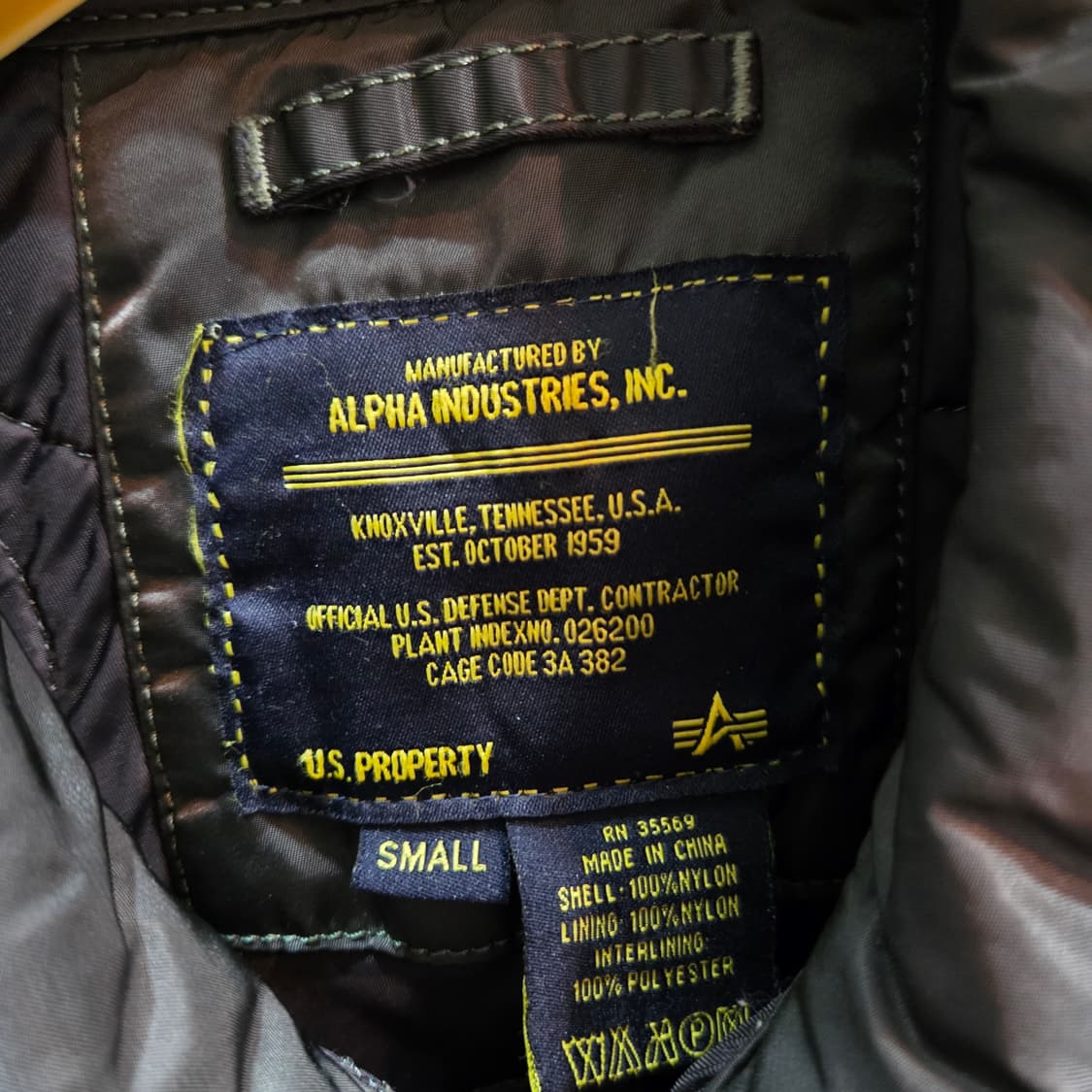알파인더스트리 MA-1  와펜 항공 점퍼 상품이미지4