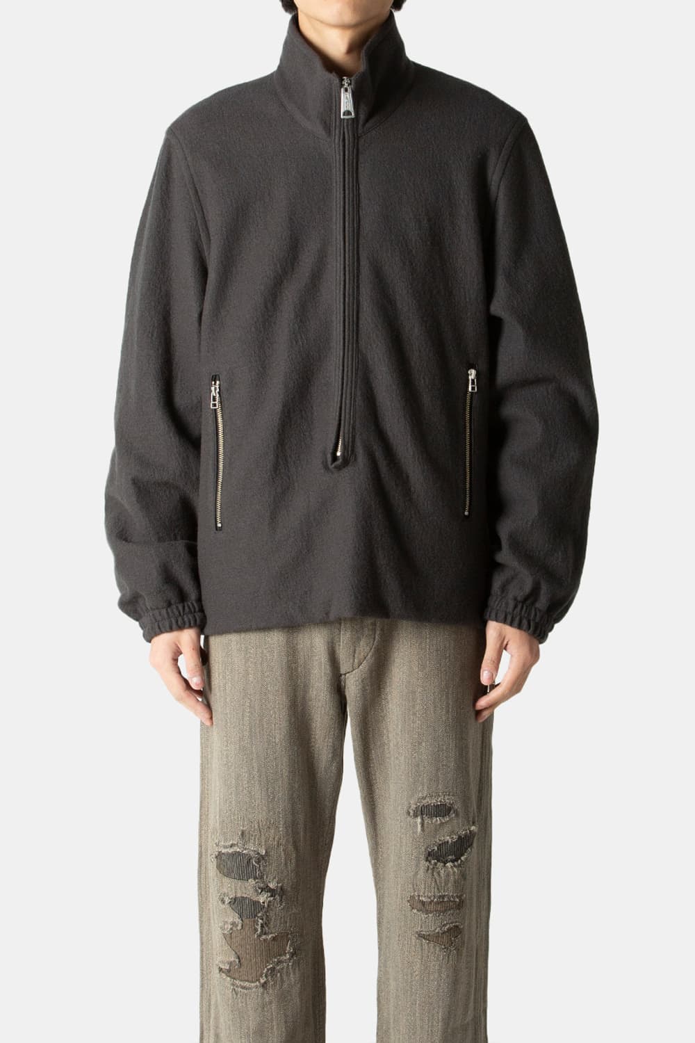 BED J.W FORD 울100% 후리스 2사이즈 상품이미지1