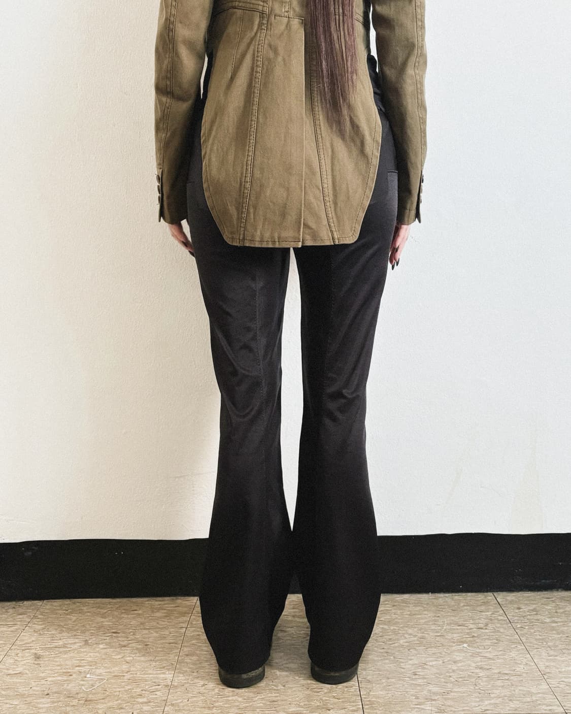 준야와타나베 패치워크 플레어팬츠 상품이미지2