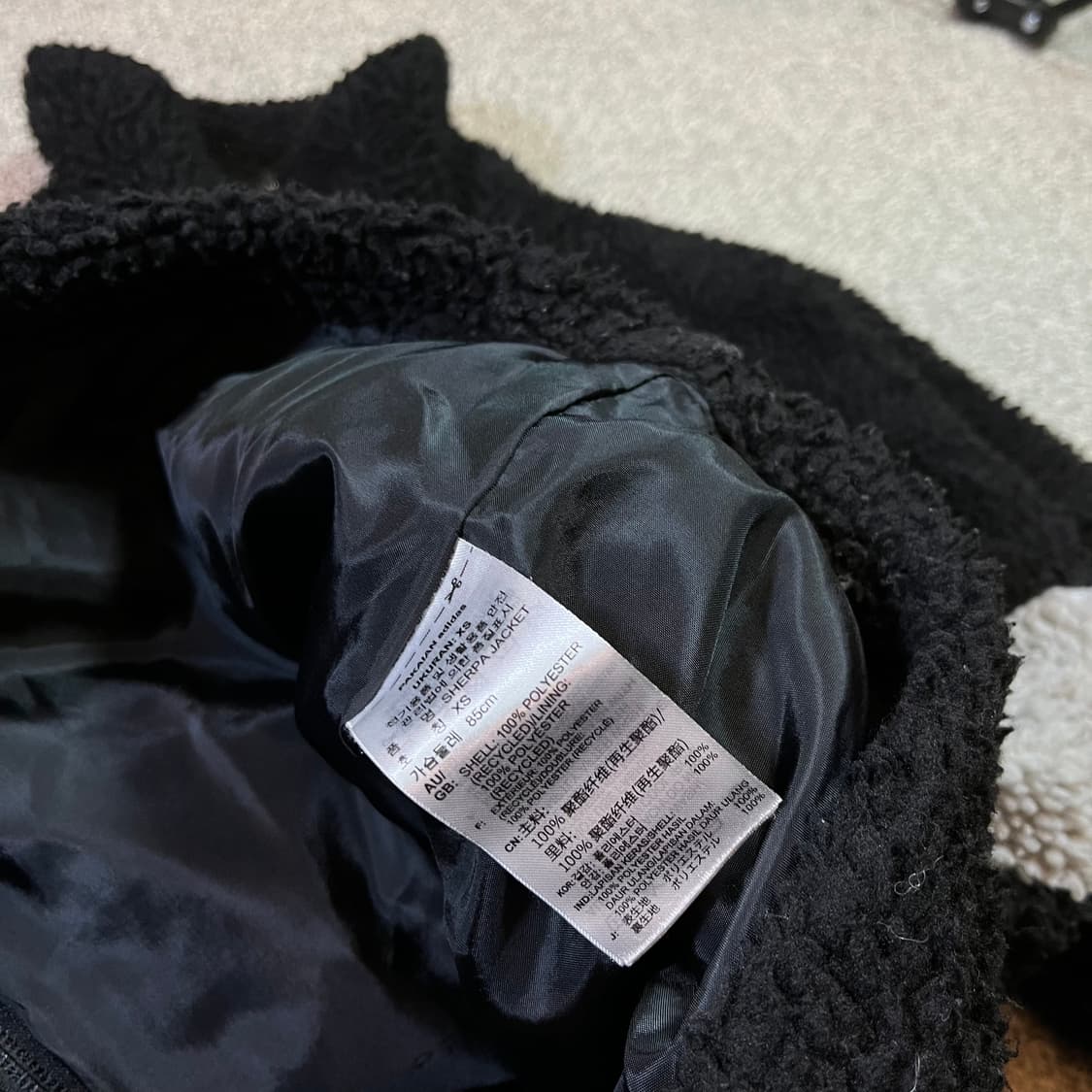 아디다스 파이어버드 빅로고 플리스 자켓 상품이미지5