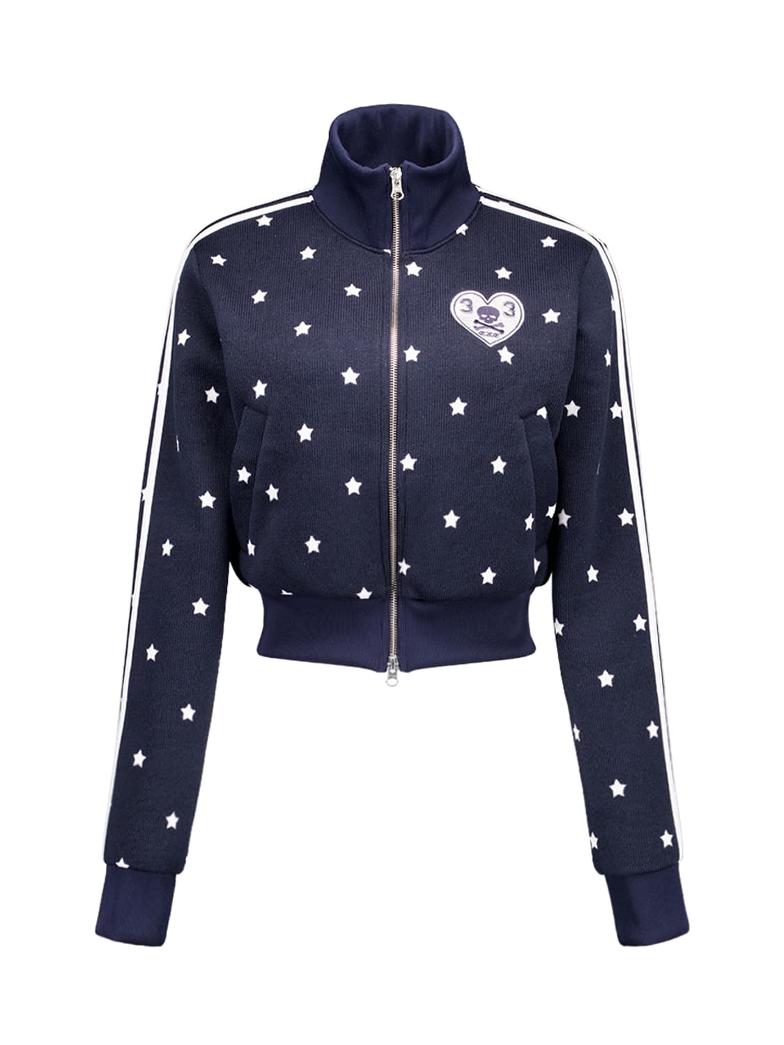 STAR SPORTY ZIP-UP / NAVY 상품이미지1