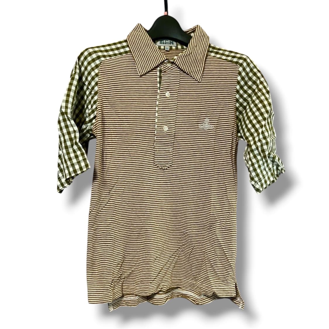 Vivienne Westwood MAN 스트라이프 폴로셔츠 상품이미지1