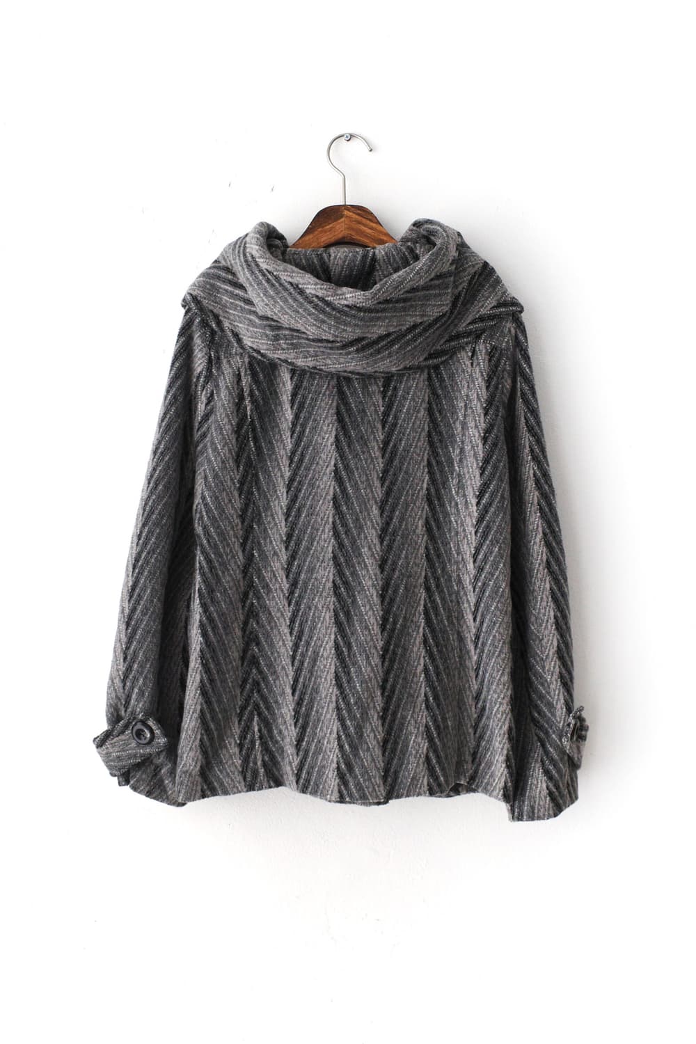 puff collar coat 상품이미지2