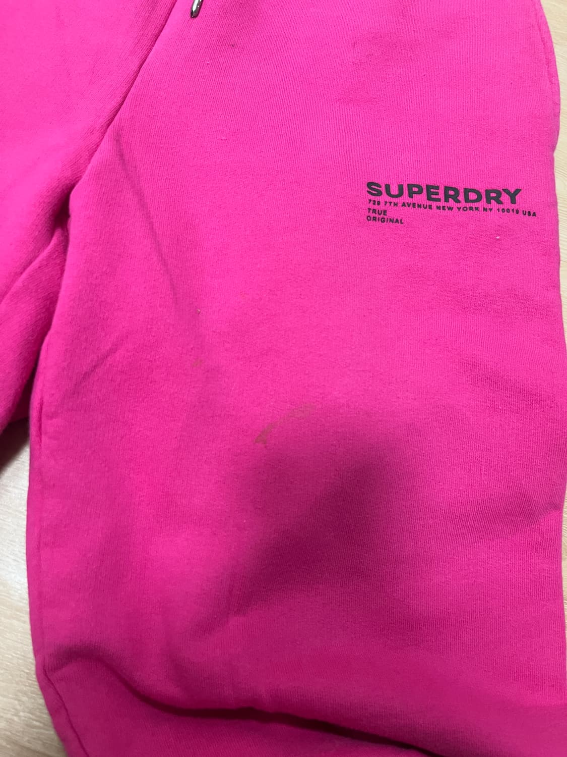 Super dry 핫핑크 조거 상품이미지4