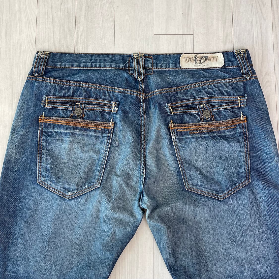 타바니티 40인치 빅사이즈 데님 청바지 상품이미지7