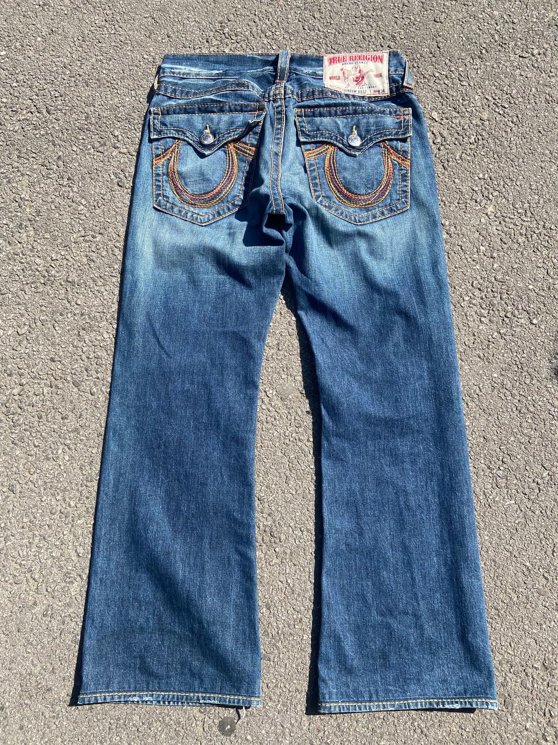 True Religion Rainbow Billy Flaired Jean 상품이미지1