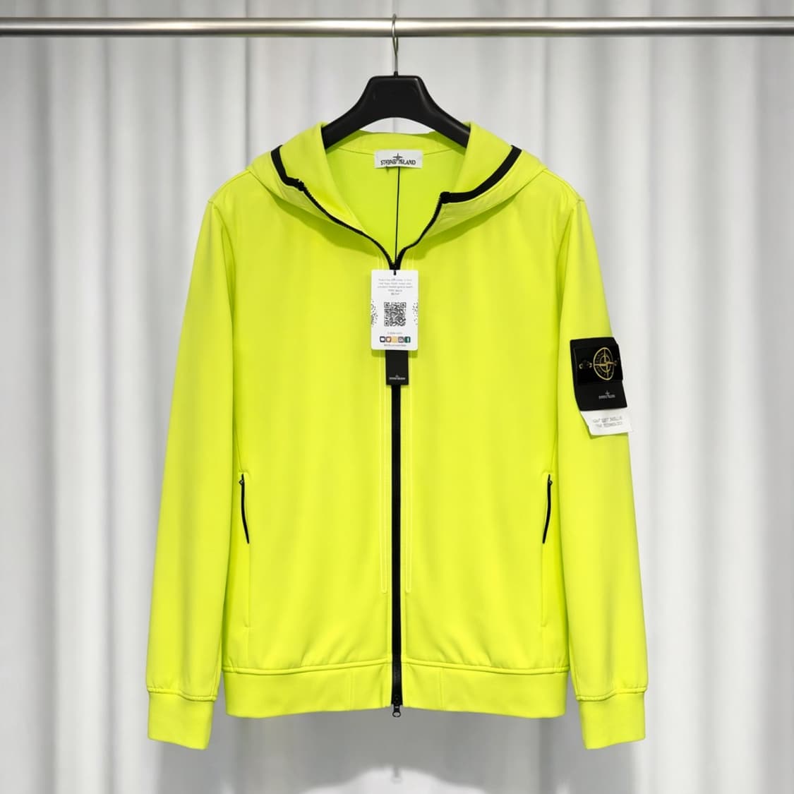 (2XL) 스톤아일랜드 라이트 소프트쉘 테크 후드집업  상품이미지1