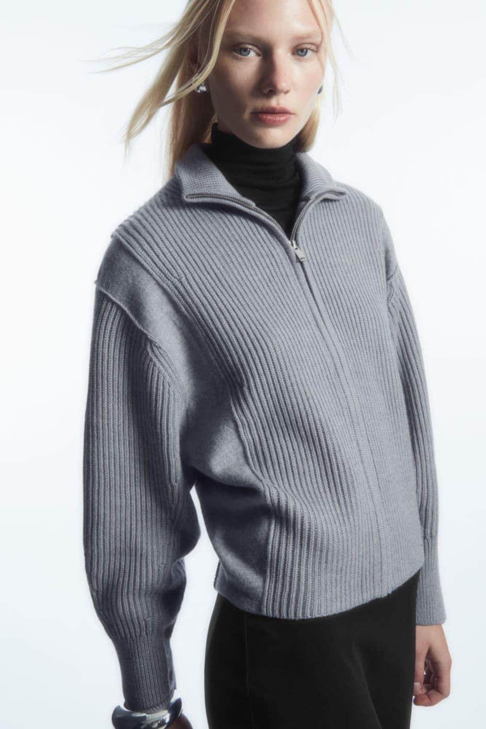 Cos 니트집업 상품이미지1