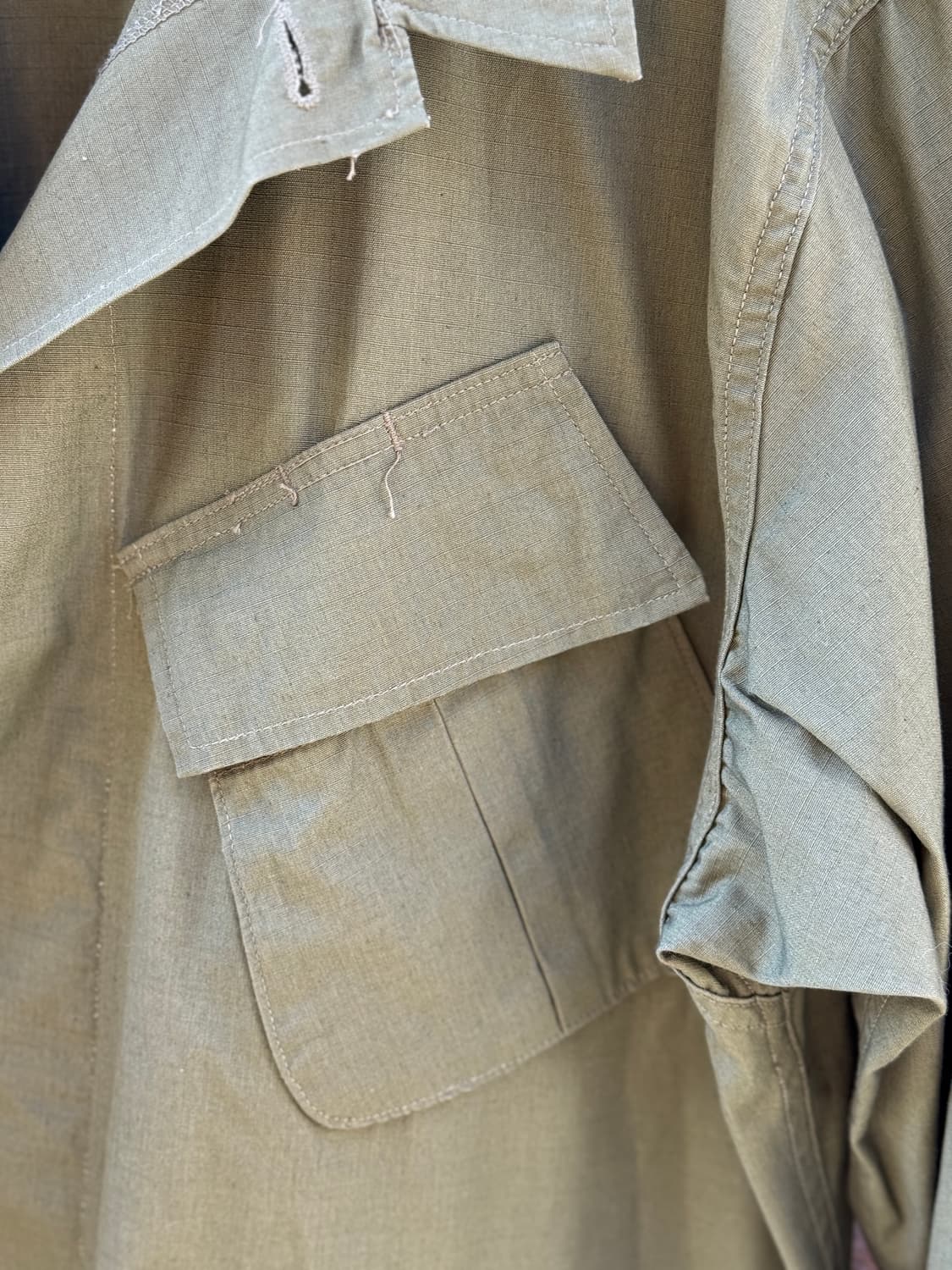 미사용) 60s 미군 오리지널 정글퍼티그 자켓 (XL) 상품이미지2