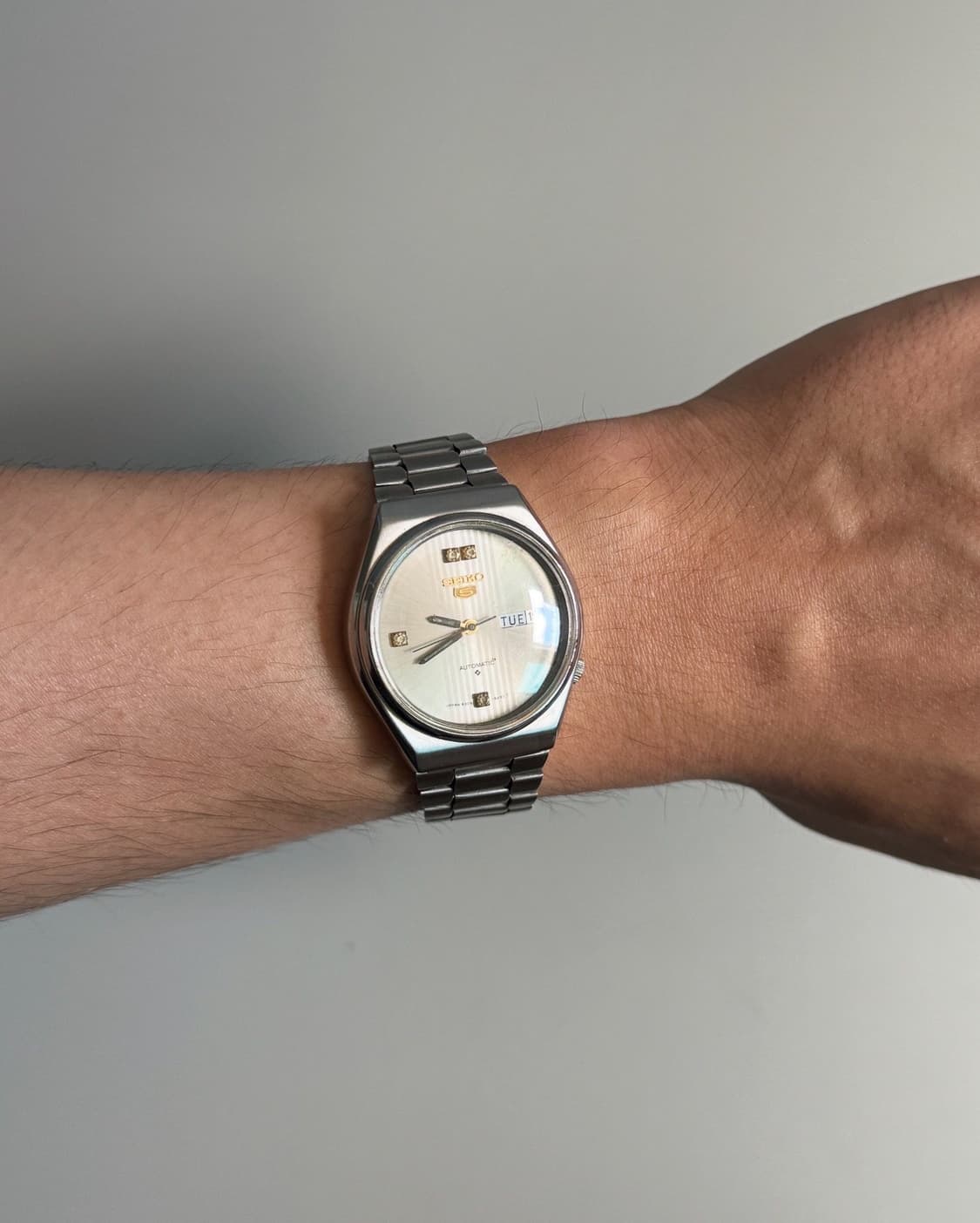 vintage SEIKO 5 Automatic metal watch 상품이미지6