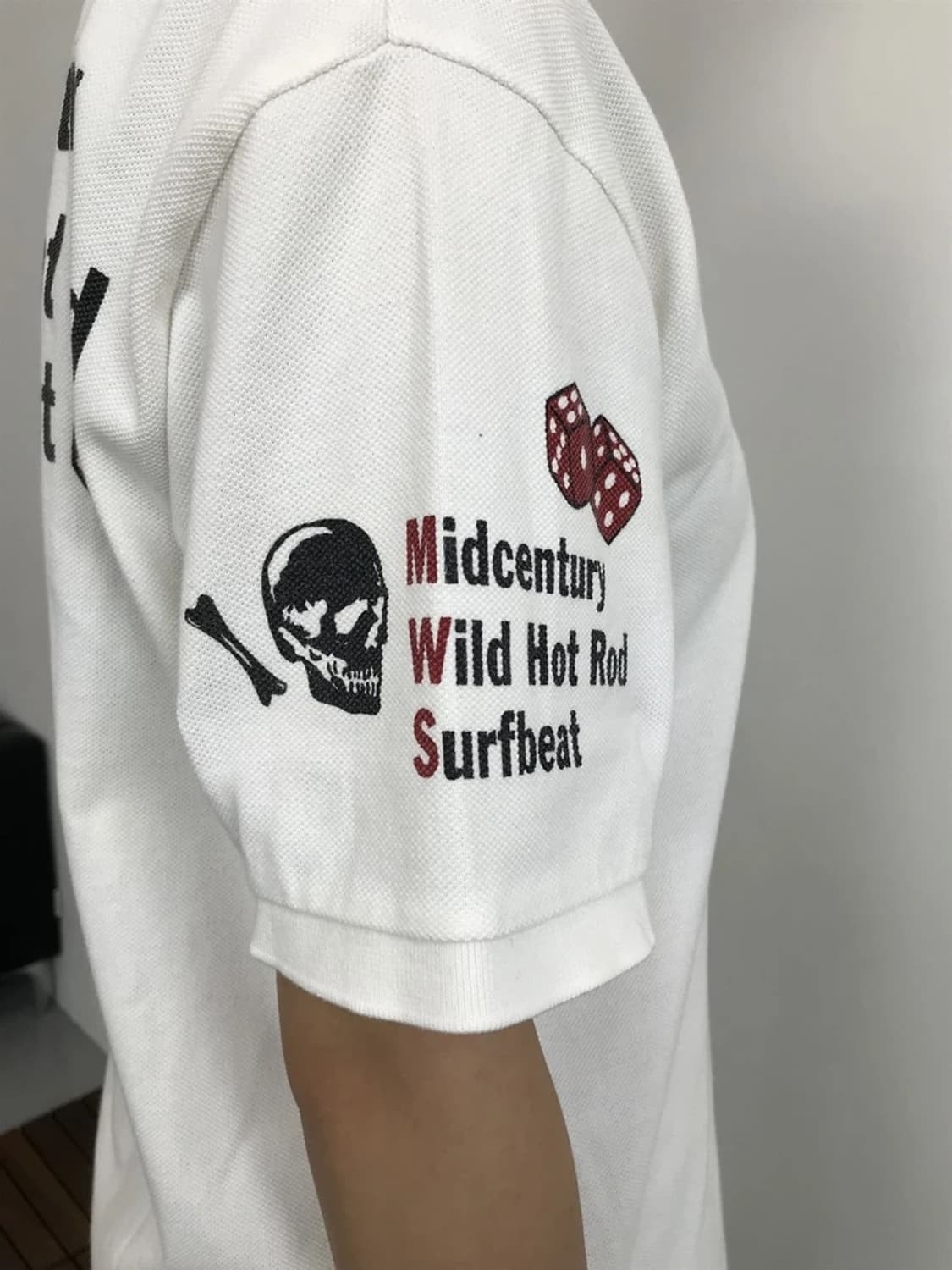 MWS Hot Rod Surfbeat Graphic Polo Shirt 상품이미지4