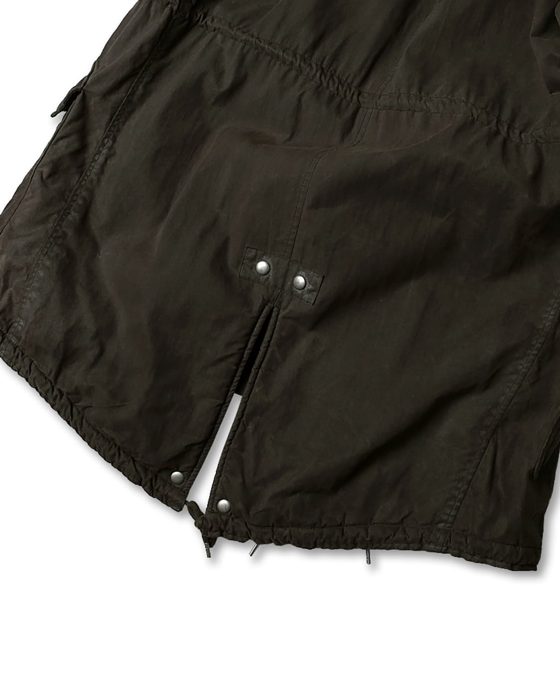 올세인츠 [Allsaints] 바움울레 코튼 피쉬테일 롱 야상 자켓 상품이미지6