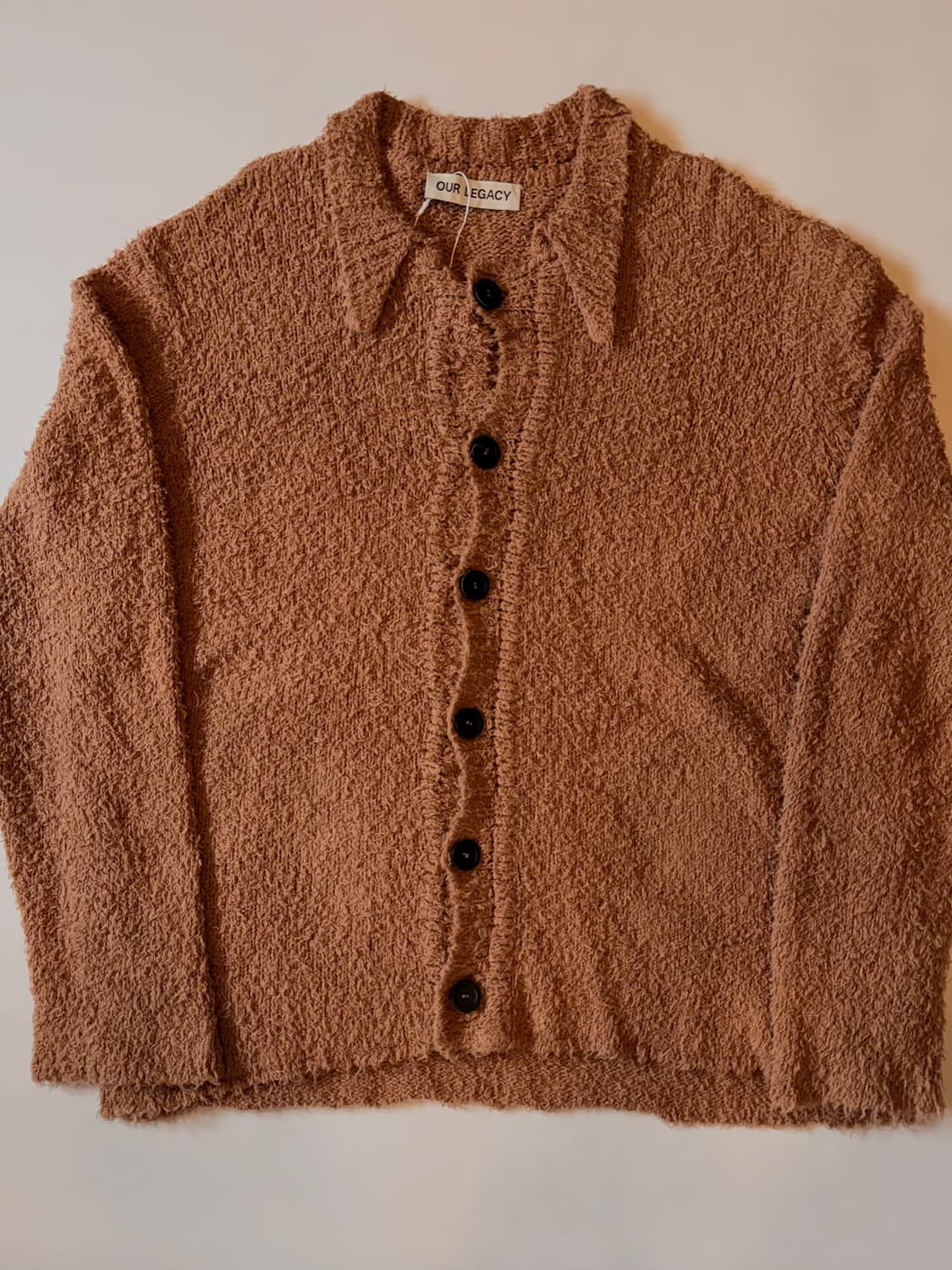 OUR LEGACY - Big Cardigan Black Clean 상품이미지1