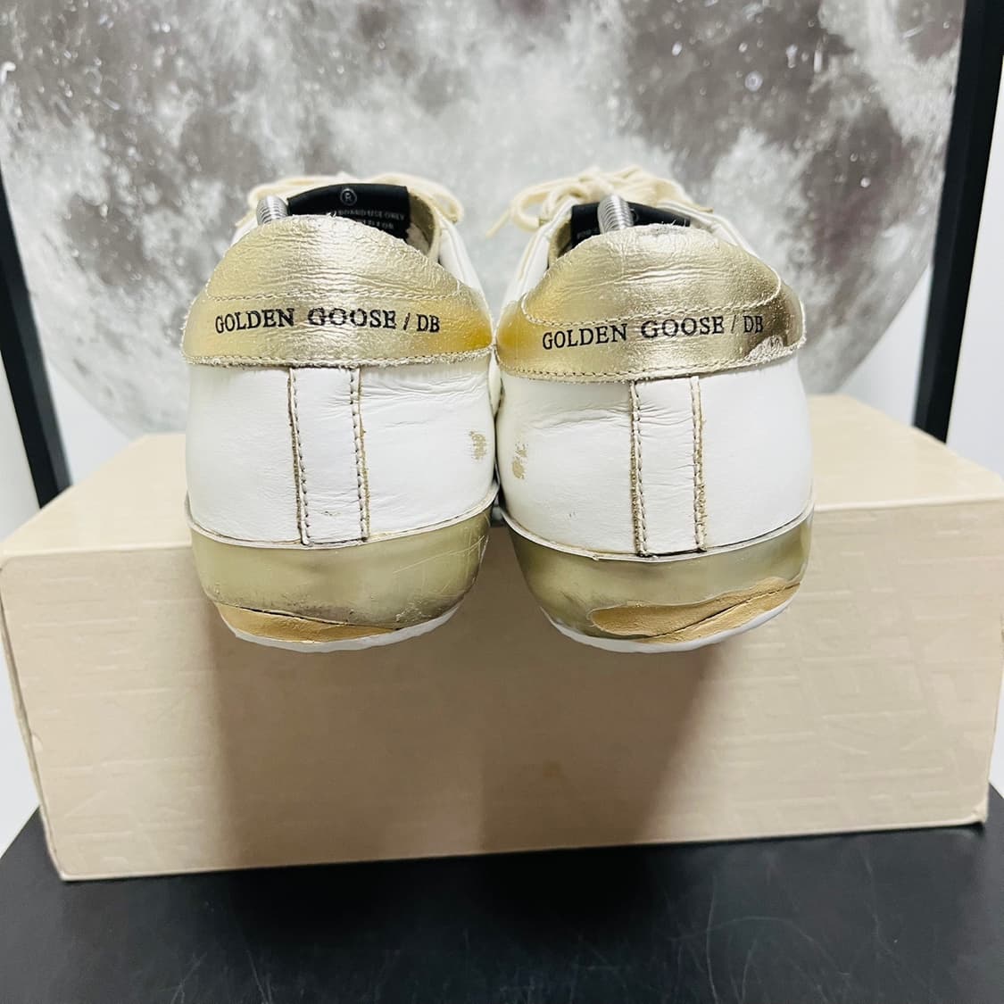 정품 42) 골든구스 스파클 골드 스니커즈 270~275 상품이미지4
