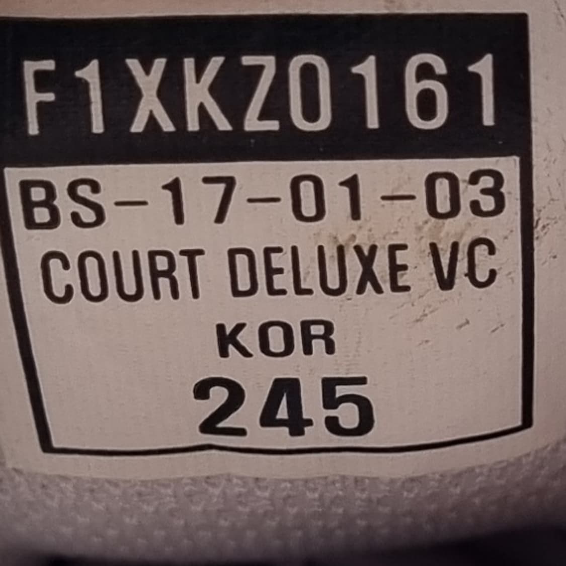 휠라 코트디럭스 벨크로 운동화245  상품이미지6