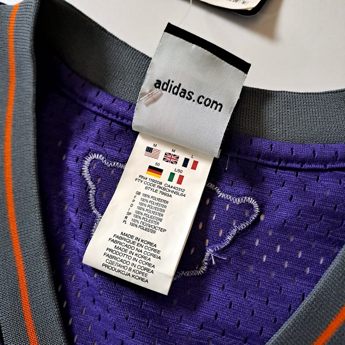 (새제품) 아디다스 피닉스선즈 스터드마이어 유니폼 B767 상품이미지7