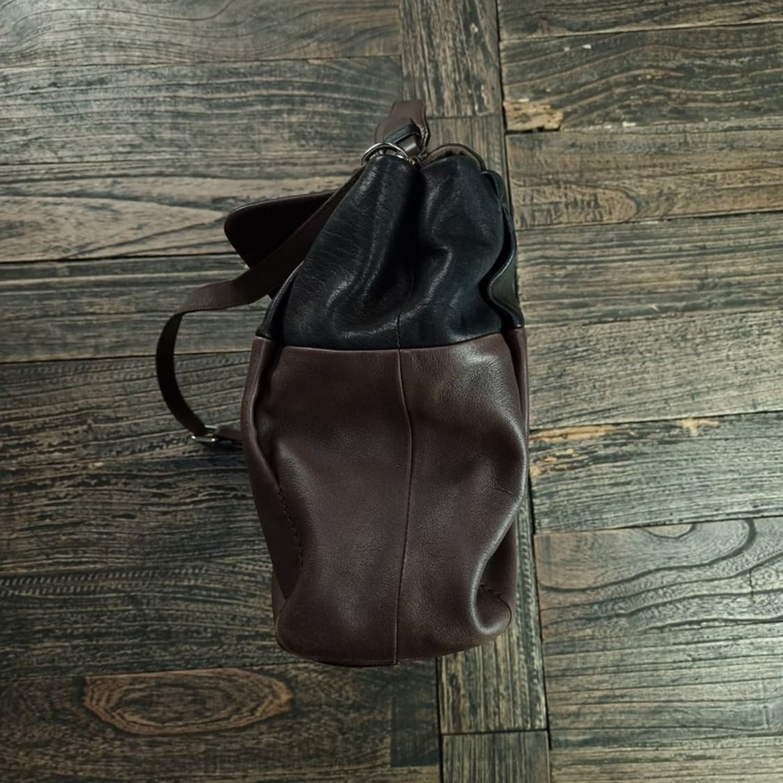 [랑방] 빈티지 레더 투웨이 크로스 토트백 P01603 상품이미지4