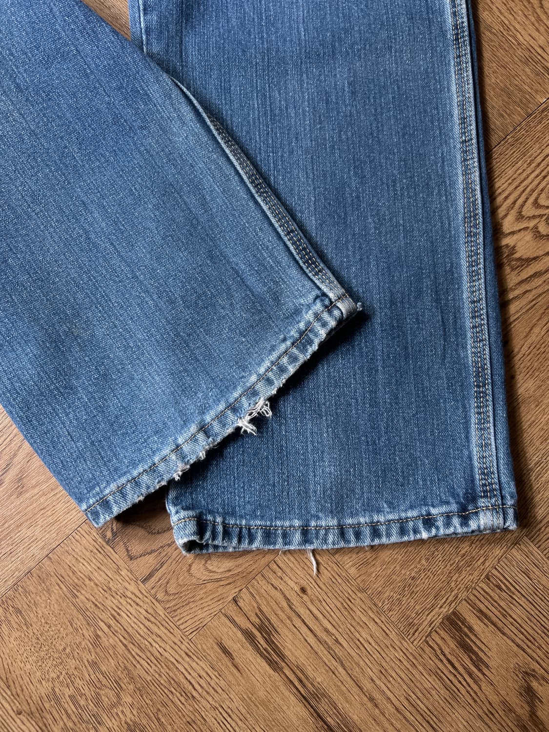 [38]디키즈 USA 빈티지 워싱 싱글니 카펜터 워크 데님 팬츠 상품이미지6