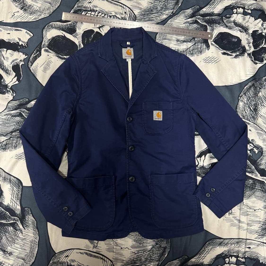 칼하트 네이비 자켓 S사이즈  상품이미지1