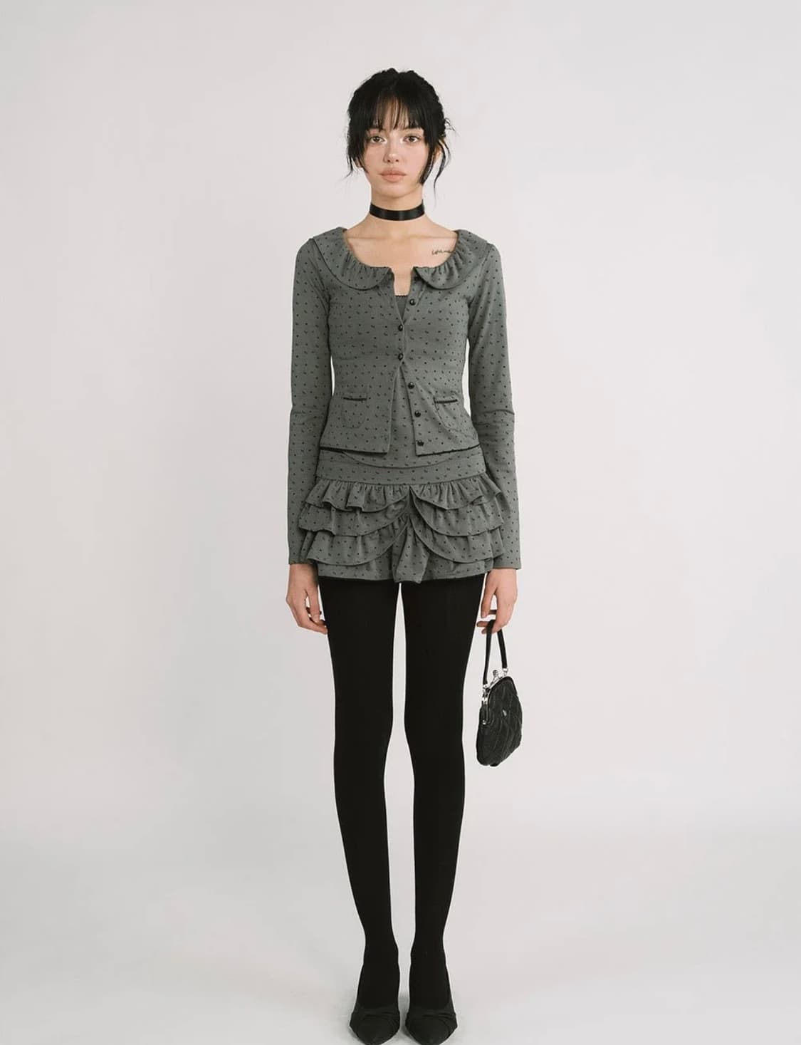 쓰리타임즈 lolly picot 셋업 상품이미지1