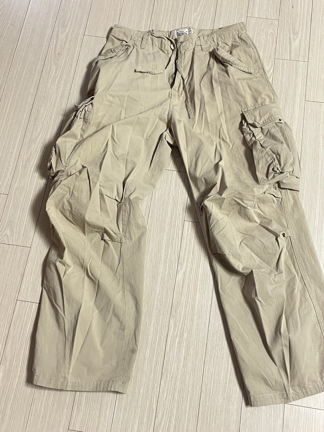 빅유니온 카고팬츠 베이지 M 상품이미지1
