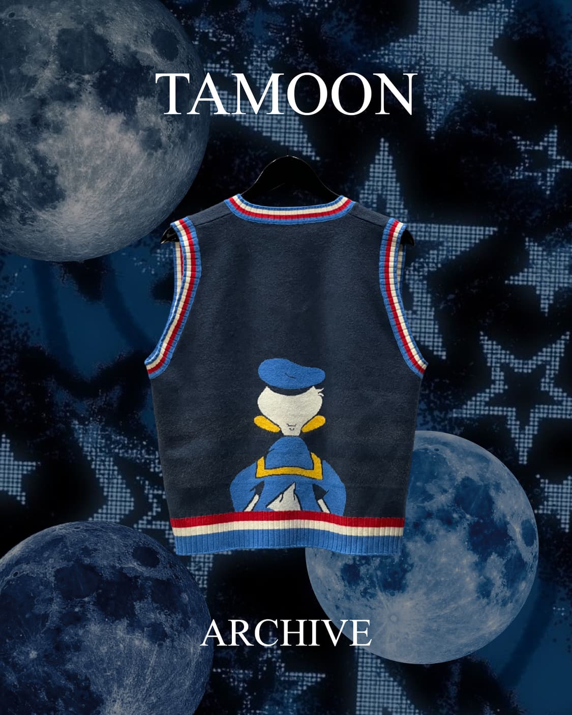 JPN Vintage Knit vest 상품이미지2