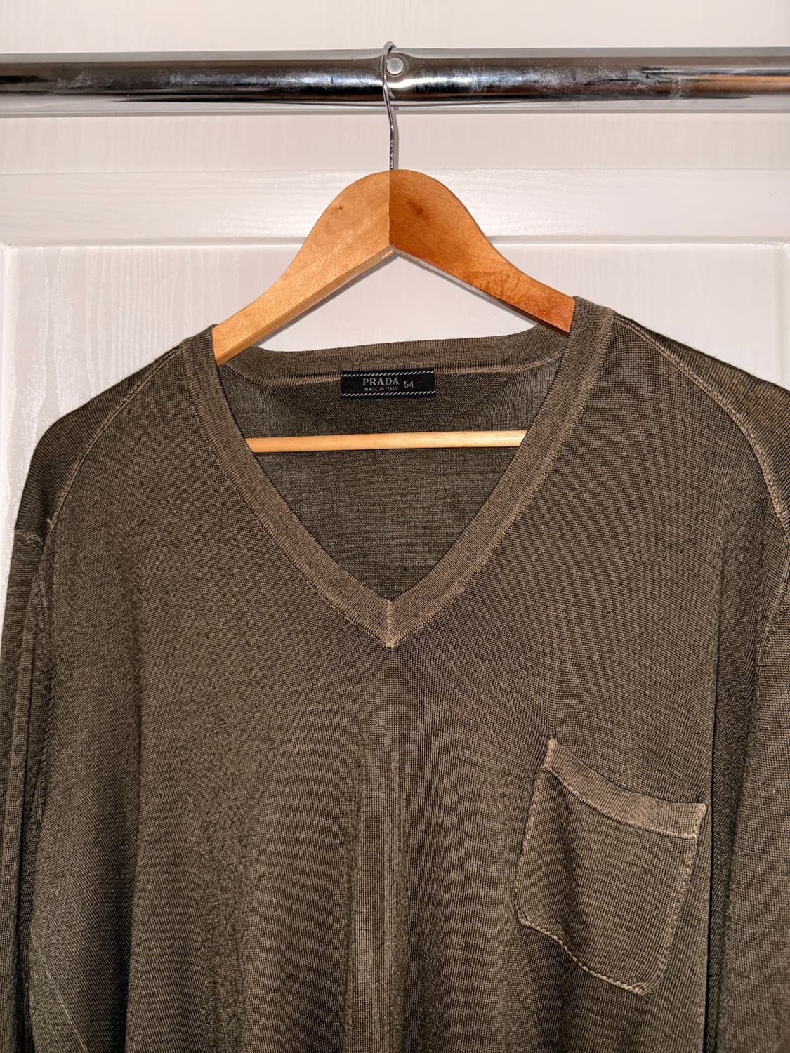 Leather Patch Sweater 상품이미지4