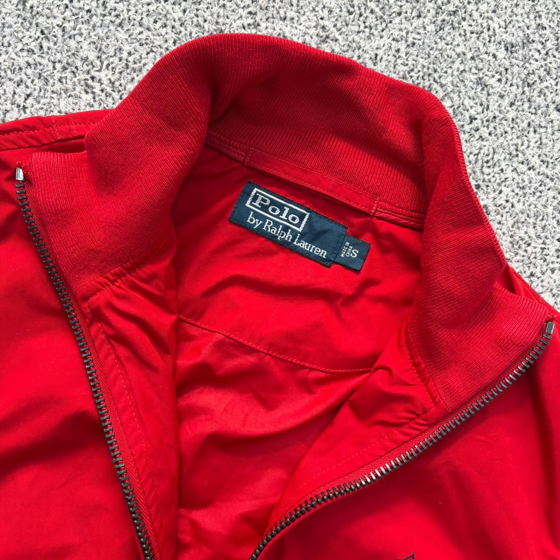 S 폴로 랄프로렌 해링턴 자켓 블루종 0428J 상품이미지4