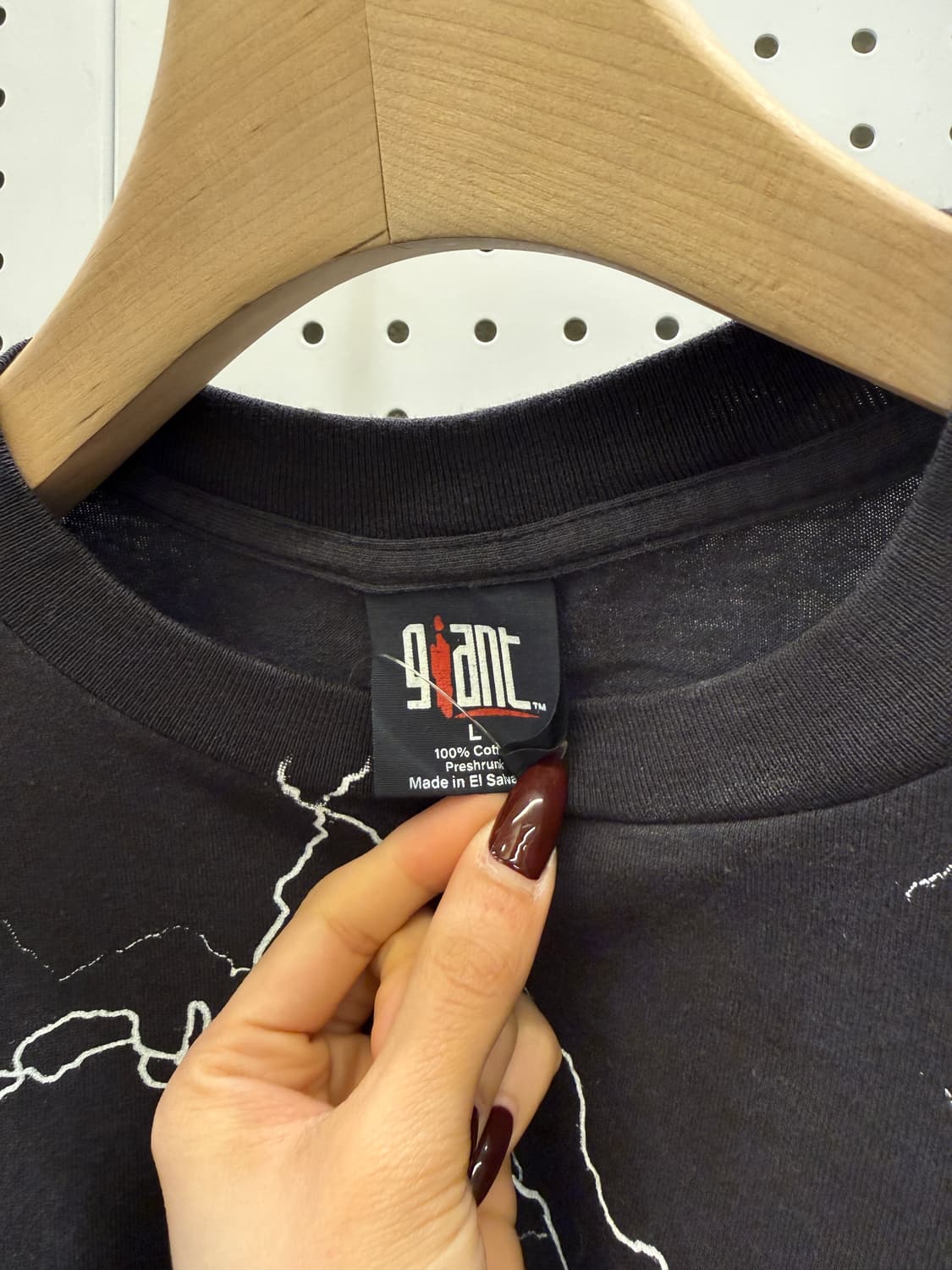 빈티지 베놈 ACDC 프린팅 반팔 티셔츠 U1399 상품이미지5