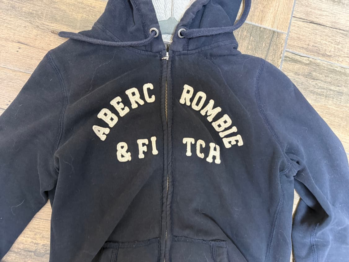 아베크롬비 네이비 후드집업 L 상품이미지2