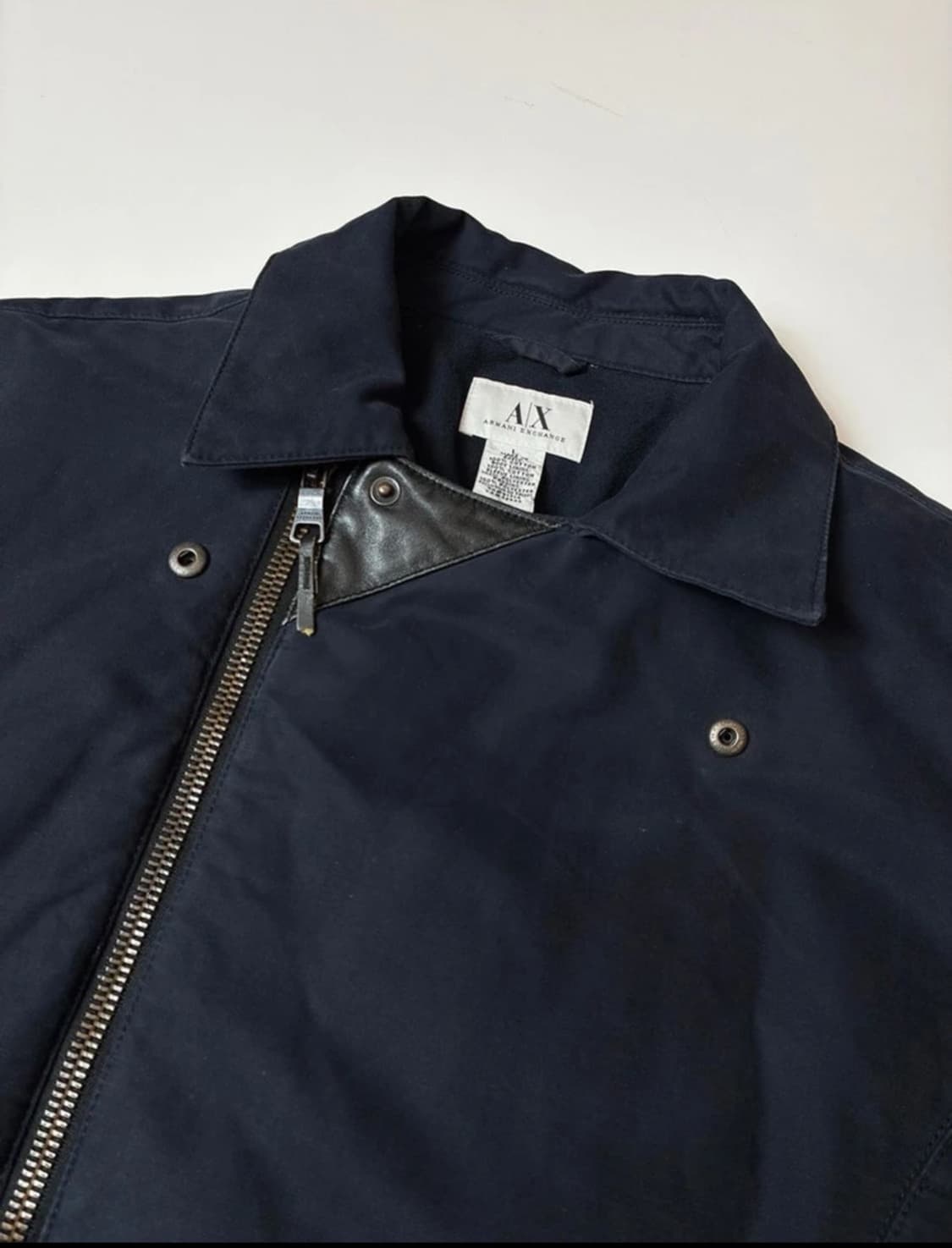 아르마니 익스체인지 90's 라이드 워시드 자켓 상품이미지3