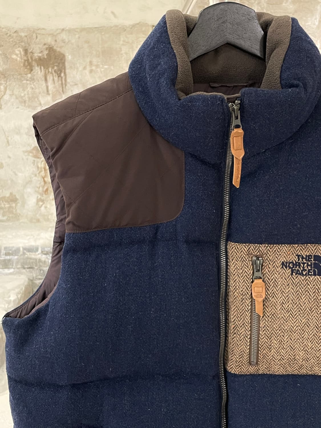 노스페이스 네이비 구스 다운 푸퍼 베스트 상품이미지2