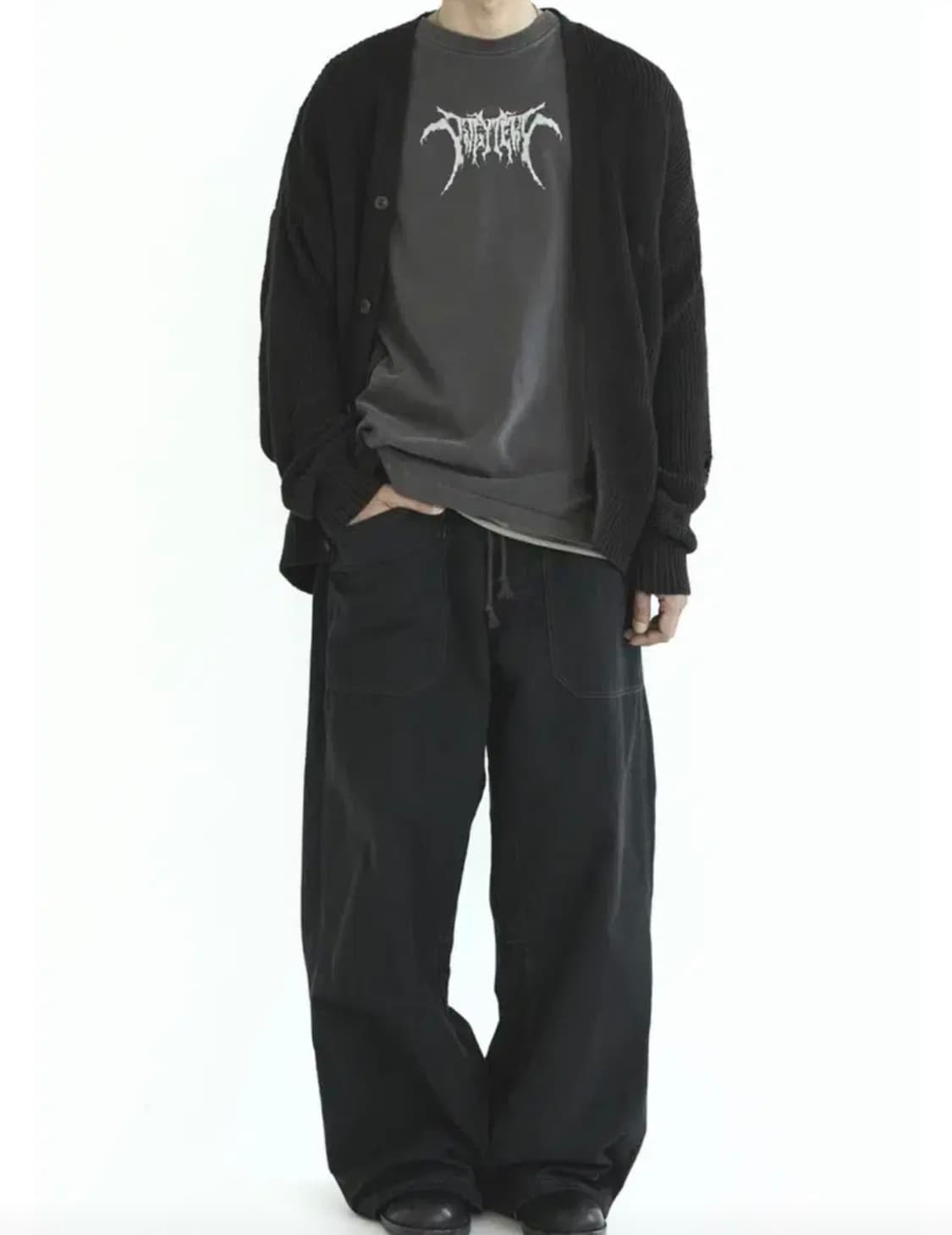 [2] 폴리테루 파라 팬츠 (베이커 팬츠) 다크 네이비 상품이미지8